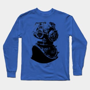 Antique Scuba Diver Long Sleeve T-Shirt